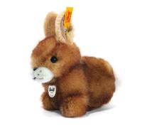Steiff 080081 - Hoppel Il Coniglietto Marrone Peluche, 14 cm