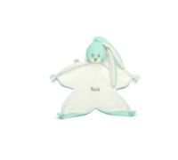 Trudi Coniglio Doudou azzurro Peluche Baby orsacchiotto, regalo Nascita 0+ neonati | 33x7x32cm taglia S Baby | modello 28154