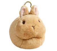 Peluche Coniglio Imbottito Borsa Portamonete e Banconote Morbida Adorabile | Peluche Coniglietto Giocattolo Per Bambini Ragazze Uomini Adolescenti Donne Resto Rossetto Carte Cosmetici Den C