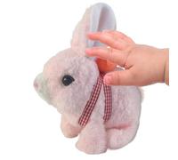 Peluche Coniglio Morbido Che Cammina E Abbaia Con Coda Scodinzolante