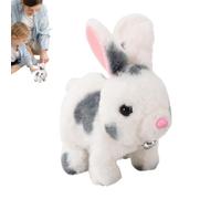 Peluche Coniglio Realistico Peluche Coniglio Che Cammina, Scuote Le | Coniglio Giocattoli Educativi Per Il Compleanno E La Pasqua