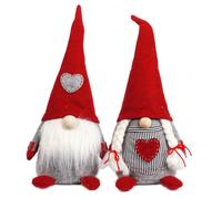 Peluche Coppia Gnomi Della Fortuna Aya & Elliot 23 cm Peluches Elfo Pupazzo Alpi