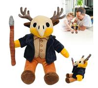 peluche da collezione Il cattivo dei cervi, 20cm Animale in Peluche Cervo dei Videogiochi, Il cervo cattivo di peluche dal gioco, Cervo Giocattolo di Peluche, per Bambini & Adulti & Compleanni