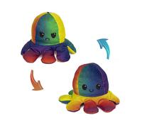 PELUCHE DAM Pulpo Reversible Paul Emoticono 20cm - morbido, materiale in poliestere