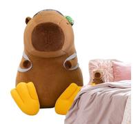 Peluche De Carpincho - Carpincho Suave Y Tierno | Peluche De Carpinchoo | Carpinch Para Niños | Juguete Suave Y Portátil Con Traje De Baño Para Bebés, Niños Adultos Para Ca