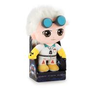 Barrado Peluche dei Personaggi di Ritorno al Futuro - 26 Centimetri - Marty McFly, Doc - qualità Super Soft (Doc con Display)