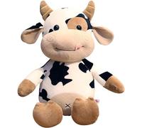 Peluche del mucca, bambola di peluche del tiro di pacco di 40 cm, bambola soffice morbida che abbraccia il cuscino - presente per ogni età e occasione