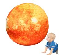 Peluche del pianeta terrestre - Cuscino in tessuto blu sferico, morbido e piacevole cuscino per giocattoli spaziali, coperta decorativa per ragazze e ragazze, accogliente accento di spazio | camera da