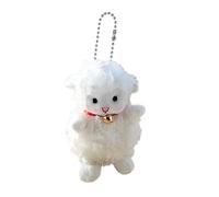 Peluche Di Agnello - Portachiavi Soft Per Animali Gravi | Portali A Bambola Delle Pecore | ENTRA TASSO BAG | Accessorio Peluche Adatto Per Decorazioni Borse, Zaini, Chiavi E Come Regalo Per B