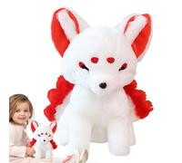 Peluche di - Carina bambola a code di , peluche, comodo e squisito, bambola di cartone animato, regalo per Pasqua, San , Natale, giocattolo di peluche per bambini e adulti