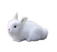 Peluche di coniglio ripieno - Giocattolo a forma di coniglio da 21,5 cm | Animale di peluche simulato - Coniglietti ripieni di Pasqua per la decorazione della camera da Regalo di compleanno