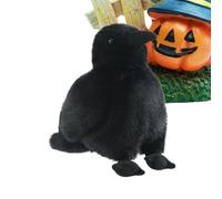 Peluche Di Corvo Imperiale Realistiche Decorazioni Gotiche per la Tavola