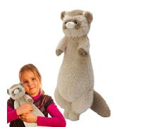 Peluche Di Furetto - 52x20cm Comodo E Morbido Peluche e Furetto | Giocattolo Đe eluche D́e eluche D́e uron Realistico D÷e Angora Super | Riempitivi Dà Il é Le Bambole Đé La