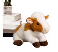 Peluche di - Giocattolo di di peluche, mucche di peluche di animali da 8,6 pollici | Bovini da letto, animale di peluche yak, giocattolo di peluche della fattoria, peluche della