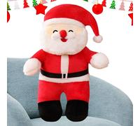 Peluche di Natale, Babbo Natale musicale, peluche di Babbo Natale, cuscino morbido decorativo di Babbo Natale da 20 pollici, giocattolo di peluche musicale per la decorazione della camera da letto