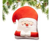 Peluche di Natale, bambole di peluche di Natale, ornamento di peluche di Natale, 17,72 pollici, statuetta di festa in peluche fatta a mano, ornamento di peluche di Natale morbido per l'arredamento di