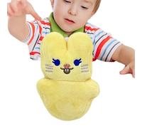 Peluche di Pasqua,Peluche di Pasqua | Uovo di coniglio in peluche ripieno | Simpatici peluche a tema pasqua per bambine e ragazzi, decorazioni per pasqua, forniture per feste per bambini fi