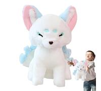 Peluche di - Peluche corto 38 cm, bambola dei cartoni animati, design a code | morbido compagno con imbottitura morbida, peluche per bambini, adulti, regali, compleanni, Pasqua, Vale