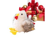 Peluche Di Pollo - Cuscini Interattivi Morbidi E Reali, Gallo Di Peluche | Animali Comodi Per Famiglia, Bambini, LesRagazzi E Ragazze, Compleanno, Viaggi, Casa, Arredamento