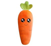 Peluche di ripiene | Peluche di carota da 17,71 pollici con faccina carina | Animale di peluche di carota artificiale per per feste di Pasqua per ragazze dei ragazzi, decorativo per sedia da divano