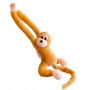 Peluche di scimmia alta 60 cm, di colore marrone chiaro Un bellissimo peluche a forma di scimmia sarà un'aggiunta originale e divertente all'arredamento della tua casa!È una splendida decorazione per 