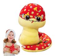Peluche di Serpente di Capodanno Cinese: bambola di animale domestico di serpente di peluche di Capodanno, giocattolo 'animale fortunato ed elastico per il soggiorno, la camera dei bambini, divano