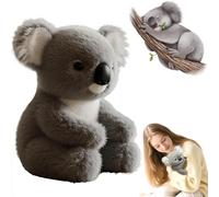 Peluche di Supporto Emotivo Koaly, 2025 New Ultra-Soft Koala Mimics, lussureggiante Koala realistico con design simile ad abbraccio, comfort accogliente di koala per animali