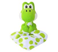 Simba My Mario Yoshi con panno di peluche (23 cm) con morbido peluche per neonati, bambini e fan a partire da 0 mesi