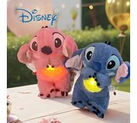 Peluche Disney Lilo & Stitch con Suoni e Luci, Giocattolo Musicale per Bambini, Regalo Rosa Stitch
