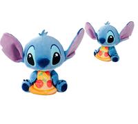 peluche Disney Stitch con pizza 25 cm