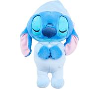 Simba - Peluche Stitch Dormiglione con Suoni, 31 cm, Funzione di respirazione, luce e musica rilassante. Adatto da 0 mesi. Licenza ufficiale Disney,6315870637