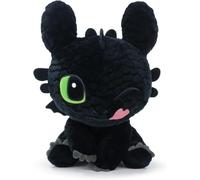 Peluche Dragon Trainer Toothless Sdentato - Grande 45 cm - 260005950 (HAPPY)