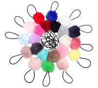 Peluche Elastici per Chioma, Palline 22 Pezzi | Bambine e Trecce, Morbidi e Leggeri, Adatti a Foto e Viaggio, Stile Carino e Colorato