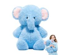Peluche Elefante,Bambola Morbida Adorabile Confortevole Da Abbracciare,Modello Realistico Di Elefante Di Peluche - Per Uomini, Adolescenti E Adulti, Per Il Soggiorno, La Camera Da , Lo Scaffale O Il