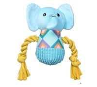 Peluche Elefante per Cane Giocattolo Massaggiagengive Morbido per Cani Giocattoli Interattivi Morbido per Cuccioli Animali Domestici Noiosi Sala Camera da Letto Esterno Viaggio Interno