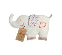Peluche Elefante termico al 100% organico in lana vergine KbA prodotta in Germania