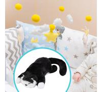 Peluche elettrico a forma di gatto che rotola, regalo di compleanno per le