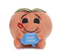 Peluche Emoji, 18 cm, frutta pesca "Sweet Cheeks"