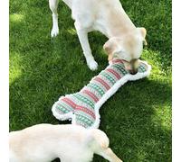 Peluche extra large osso in pile super cigolante regalo di Natale cane giocat...