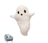 Peluche Fantasma | Bambola Abbracciabile di Halloween - Cuscino di Peluche Morbido Imbottito Decorazioni per la Nanna per Ragazzi e Ragazze Ideale per il Sonno per Feste di Compleanno e Vacanze