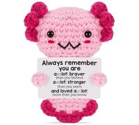 Peluche fatto a mano con supporto emotivo per donne, ragazze, adolescenti e amici, regali di compleanno, Natale, infermiere, calza della Befana, must have di Pasqua per la festa dell'insegnante