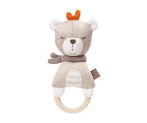 PELUCHE FEHN Wooden grabber teddy fehnNATUR