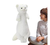 Peluche Furetto - Ornamento per Cuscino Animale da 52 cm, Cuscino di Supporto per il Sonno Riempito sotto Vuoto in PP, Figura Decorativa di Peluche da Salotto, Unità Comfort in Tessuto Leggero | Peluc