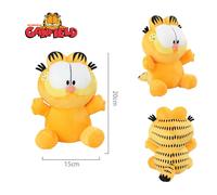 Peluche gatto Garfield ufficiale Nickelodeon 3 modelli cartone animato pellicola