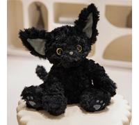 Peluche Gatto Morbido KUKI Cuscino Decorativo Cat Lover Soffice Realistico 40cm