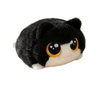 Peluche gatto Pupazzo Morbido da stringere con Design a Grandi Occhi, | animale morbido imbottito per la casa, soggiorno, letto, divano, sofà, dormitorio, festa di compleanno