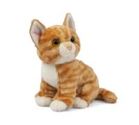Peluche gatto rosso tigrato 22 cm