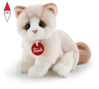 PELUCHE GATTO TRUDY (&SEVI) GATTINO BRAD BIANCO/BEIGE S