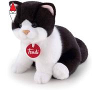PELUCHE GATTO TRUDY (&SEVI) GATTO BRAD BIANCO E NERO S