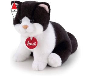 PELUCHE GATTO TRUDY (&SEVI) GATTO BRAD BIANCO E NERO S